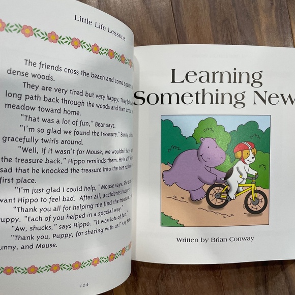 New "Little Life Lessons: A Treasury of Values" Hardcover Book - Picture 9 of 9